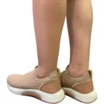 Tênis Slip On Modare Ultraconforto em Knit Nude - Imagem 4