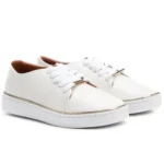 Tênis Casual Vizzano com Friso Dourado