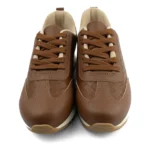 Tênis Modare Ultraconforto Jogging com Textura Tressê Avelã - Imagem 4
