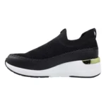 Tênis Slip On Modare Ultraconforto Knit Calce Fácil Preto - Imagem 4