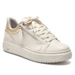 Tênis Via Marte Flatform Branco com Zíper