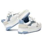 Tênis Chunky Via Marte Branco e Azul - Imagem 3