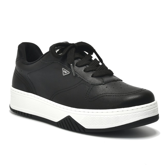 Tenis-Via-Marte-Casual-Preto-e-Branco-1-1.webp Tênis Via Marte Casual Preto e Branco - Imagem 1