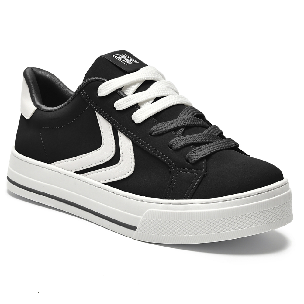 Tenis-Via-Marte-Urbano-Preto-e-Branco-1.webp Tênis Via Marte Urbano Preto e Branco - Imagem 1