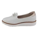 Mocassim Loafer Modare Ultraconforto Matelassê Flatform Off White - Imagem 3