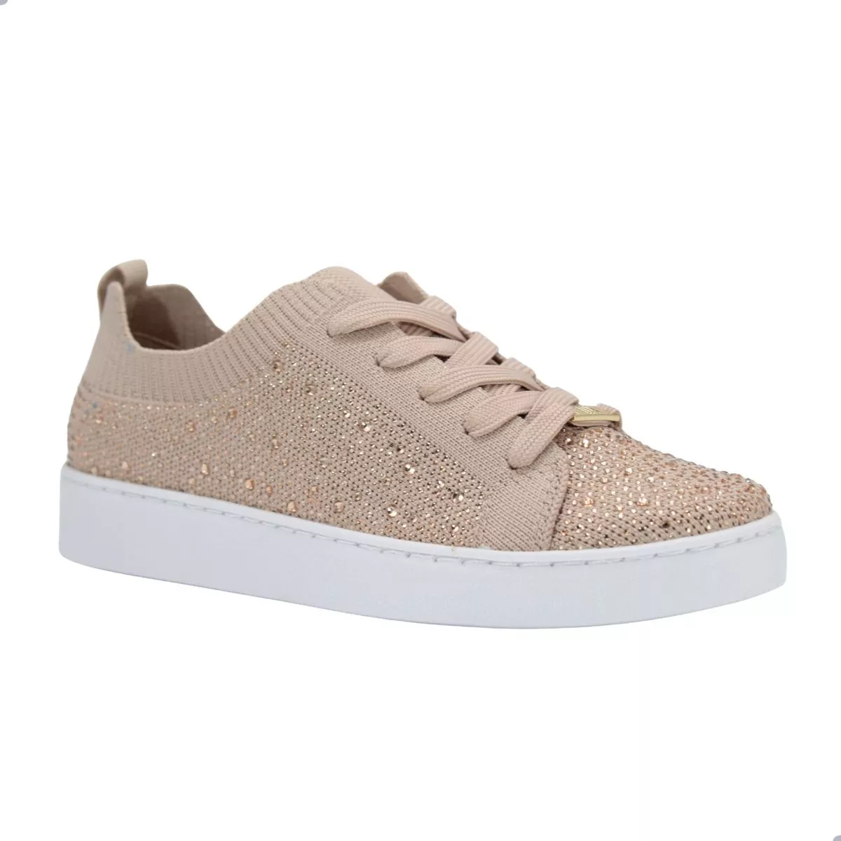 f797afa99be163964d44645e2ccf6772.webp Tênis Slip On Vizzano em Knit com Brilho Hotfix - Imagem 1